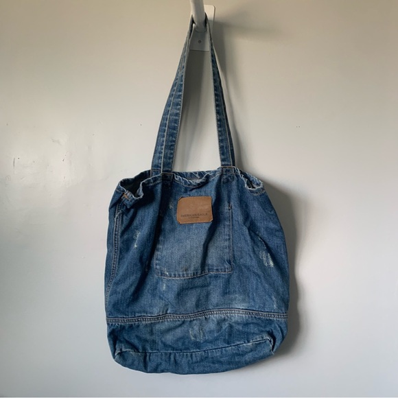American Eagle Denim Tote bag - Picture 2 of 6